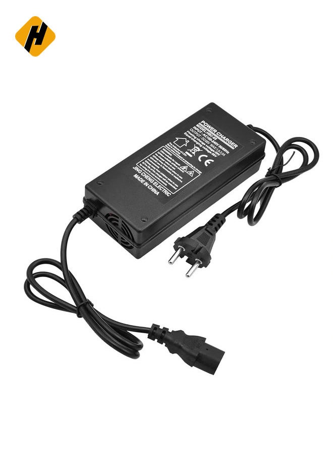 HuHa New Upgrade 36W Electric Scooter Battery Charger for Razor E100 E200 E300 E125 E150 E175 E500 PR200 E225 E325 MX350 MX400 ZR350 Pocket Mod Sports and Dirt Quad 3-Prong Inline(BLACK)  - Image 1