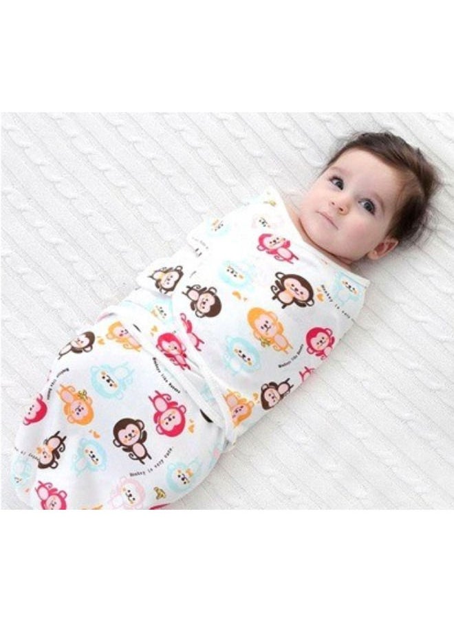 Generic - Swaddle - baby wrap swaddle - cotton baby wrap with drawstring - Image 1