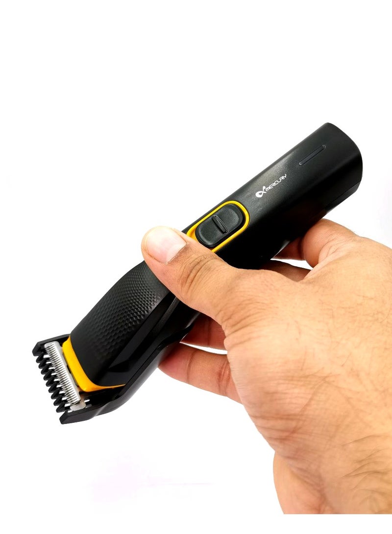Mercury 5V USB Type-C Body Trimmer for Men, Men Grooming for Body,Electric Trimmer,Body Shaver Groomer Safe Shaver T-Blade for Zero Size Cutting, Rechargeable Hair Clipper, Precision Stainless Steel Cutter, 45 Minutes Continuous Use MC206 - Image 5