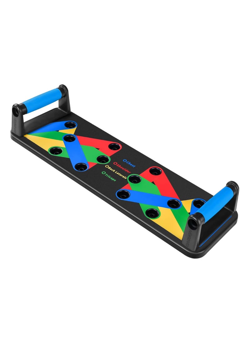 COMMANDO Ultimate 9-in-1 Push-Up Board | All-in-One Home Gym for Chest & Strength Training  - Image 1