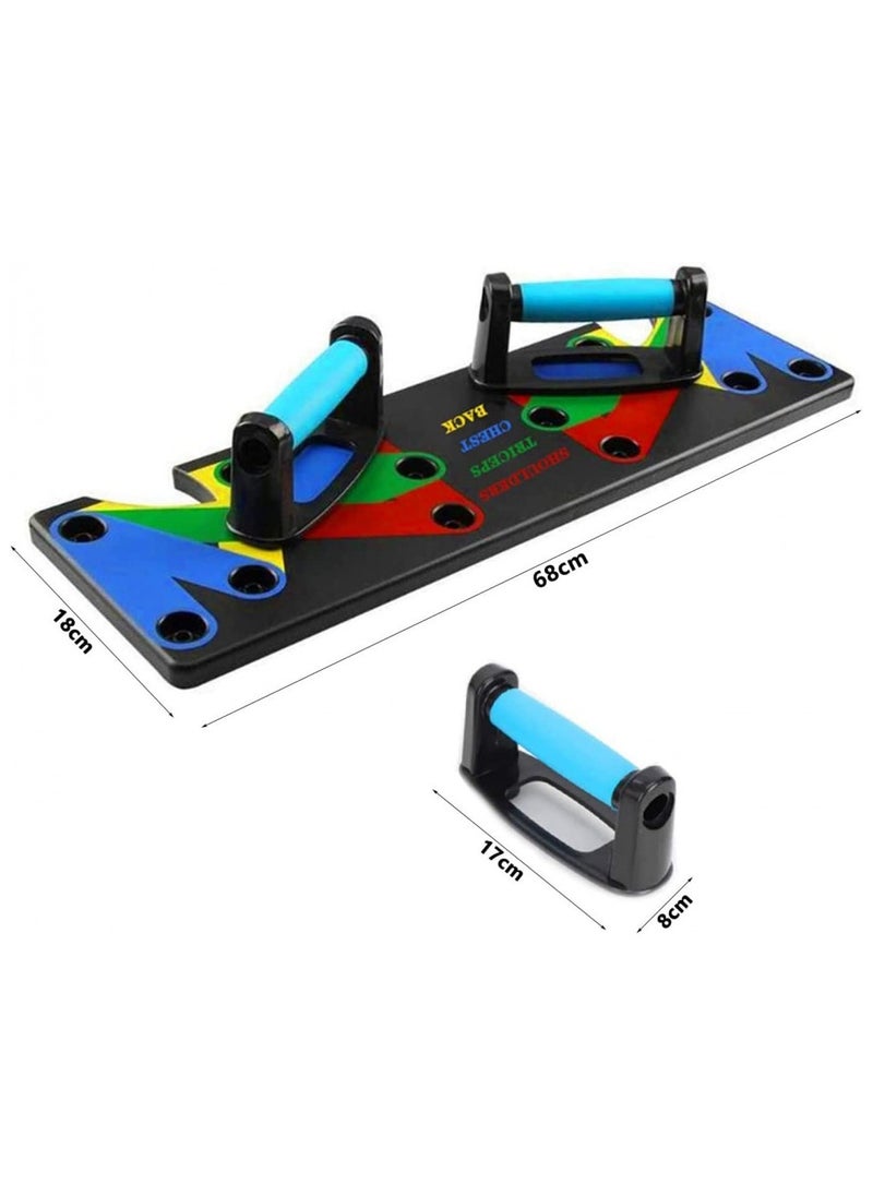 COMMANDO Ultimate 9-in-1 Push-Up Board | All-in-One Home Gym for Chest & Strength Training  - Image 4