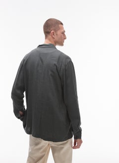 TOPMAN Embroidered Regular Fit Shirt  - Image 2