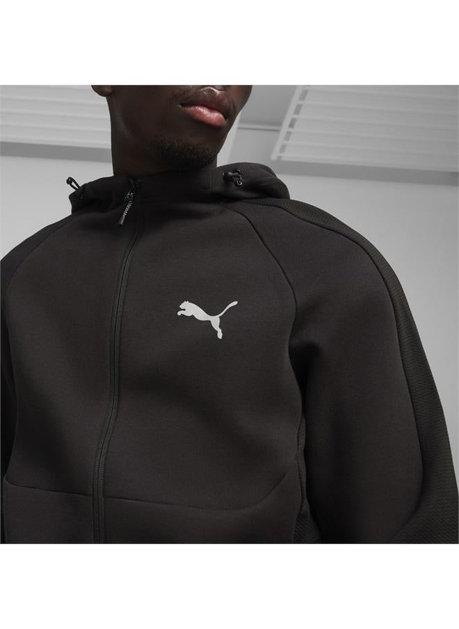 PUMA EVOSTRIPE Men's Full-Zip Hoodie - Image 4