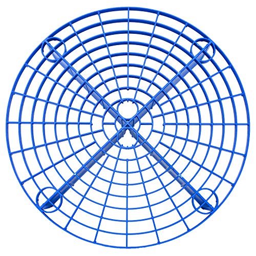 Grit Guard The Original Blue Bucket Insert - 10" Diameter Car Wash Bucket for Car Washing, Detailing Compatible with 3.5, 4, 5 and 6 Gallon Buckets - Image 2