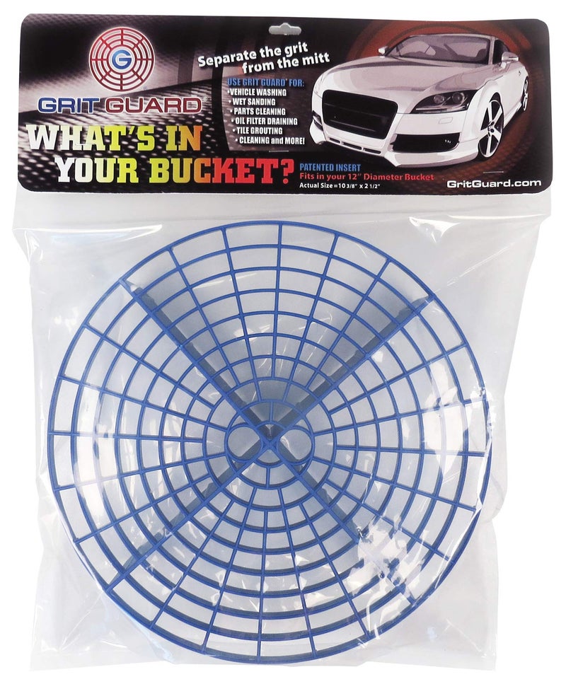 Grit Guard The Original Blue Bucket Insert - 10" Diameter Car Wash Bucket for Car Washing, Detailing Compatible with 3.5, 4, 5 and 6 Gallon Buckets - Image 1