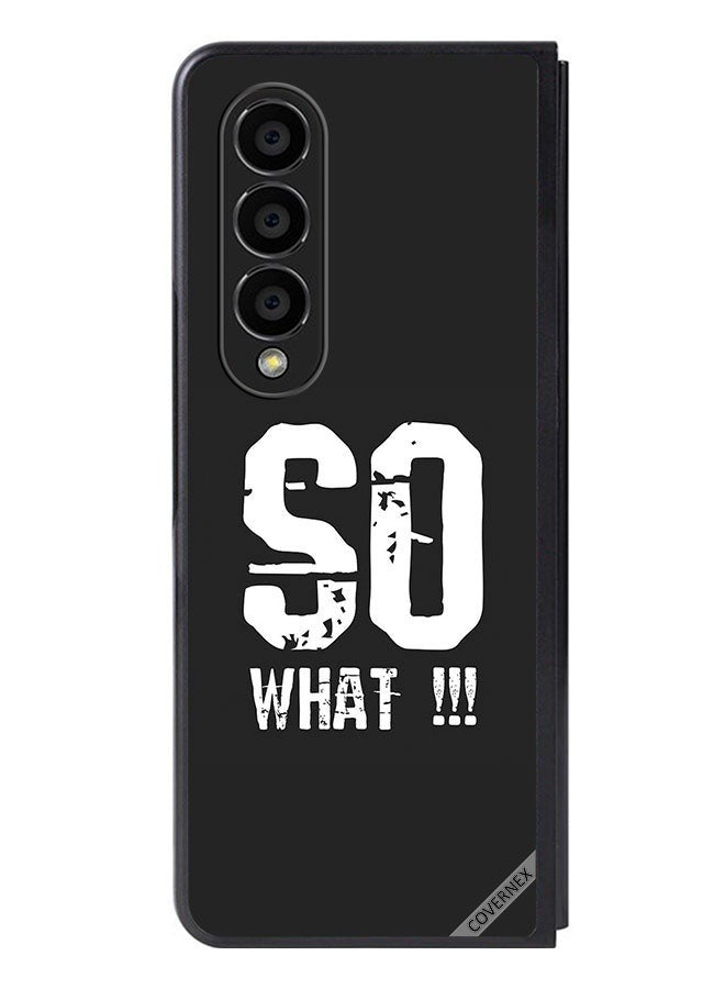 Covernex Protective Case Cover For Samsung Galaxy Z Fold 4 So What - Image 1