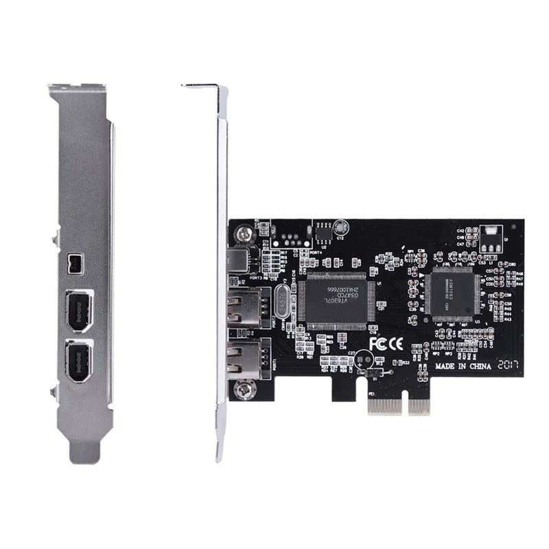 بطاقة تحكم PCI Express Firewire 1394a مع كابل بسرعة 800 ميجابت في الثانية للأجهزة IEEE 1394 - Image 4