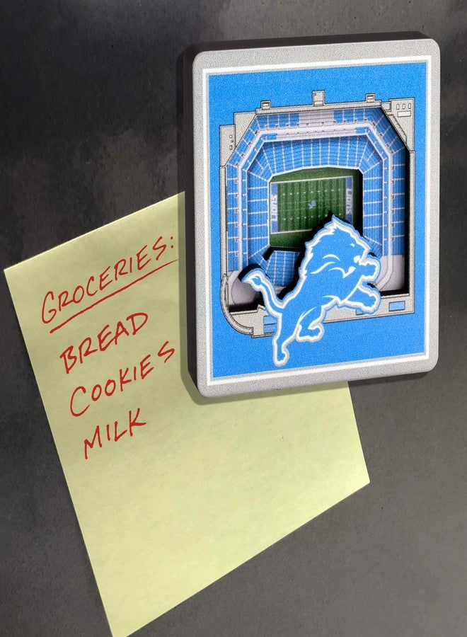 YouTheFan NFL Detroit Lions 3D StadiumView Magnets - Ford Field - Image 5