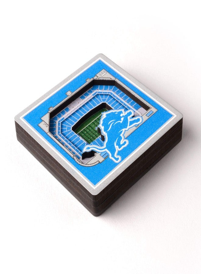 YouTheFan NFL Detroit Lions 3D StadiumView Magnets - Ford Field - Image 3