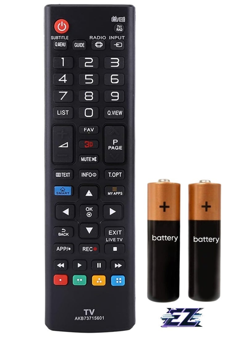 PopZa Replacement Remote Control for LG TV 55LN5758 55LN575R 55LN575S 55LN575S 55LN575U 55LN575V with battery - Image 1