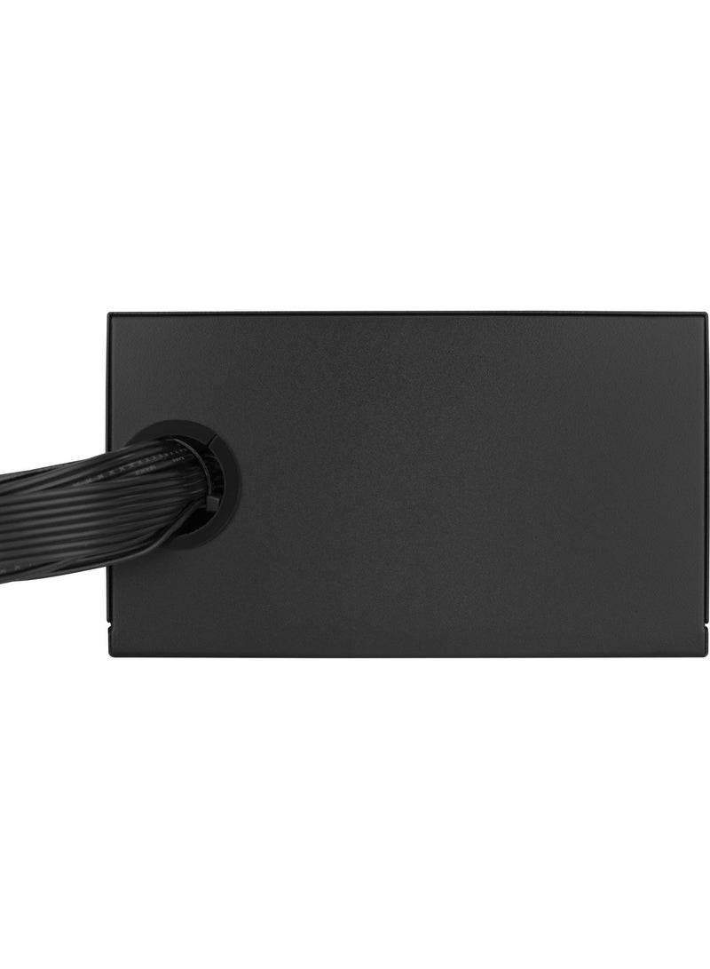 AeroCool AERO WHITE 750W Power Supply | ATX 3.1 Compatible | 80 PLUS 230V EU White Certified | Active PFC | DC-to-DC Conversion | Silent 12cm Fan | Japanese 105°C Capacitors | Multi-Protection System (OVP/UVP/OPP/SCP/OCP/OTP) | High Efficiency PSU for Gaming PC | Flat Black Cables | Reliable 750W Output | Durable Mesh Design | EU Power Cord Included - Image 5
