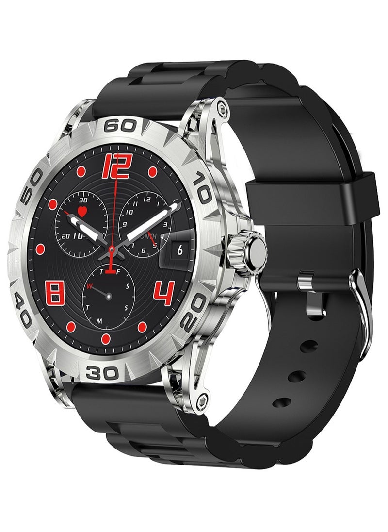 RollsTimi  - Men's Smartwatch with Heart Rate, Blood Oxygen, Sleep Monitor, IP67 Waterproof Bluetooth Calls, Fitness Tracker Sports Smart Watch for Android iOS - Image 1