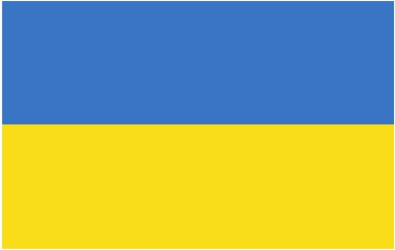 ويوبلز 6/12 قطعة - ملصق "أنا أقف مع أوكرانيا" - ملصق فينيل للسيارات والشاحنات لدعم أوكرانيا. ملصق ملون بعلم أوكرانيا (6 قطع) - Image 4