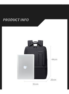 B00490 9cm Expandable Fashion Men Backpacks 15.6inch USB Charging Laptop Backpack, Black - pzsku/Z3479ACA693A2108CA2F3Z/45/_/1662495998/2be0149d-91d2-4aab-90e6-9df62cb996d6