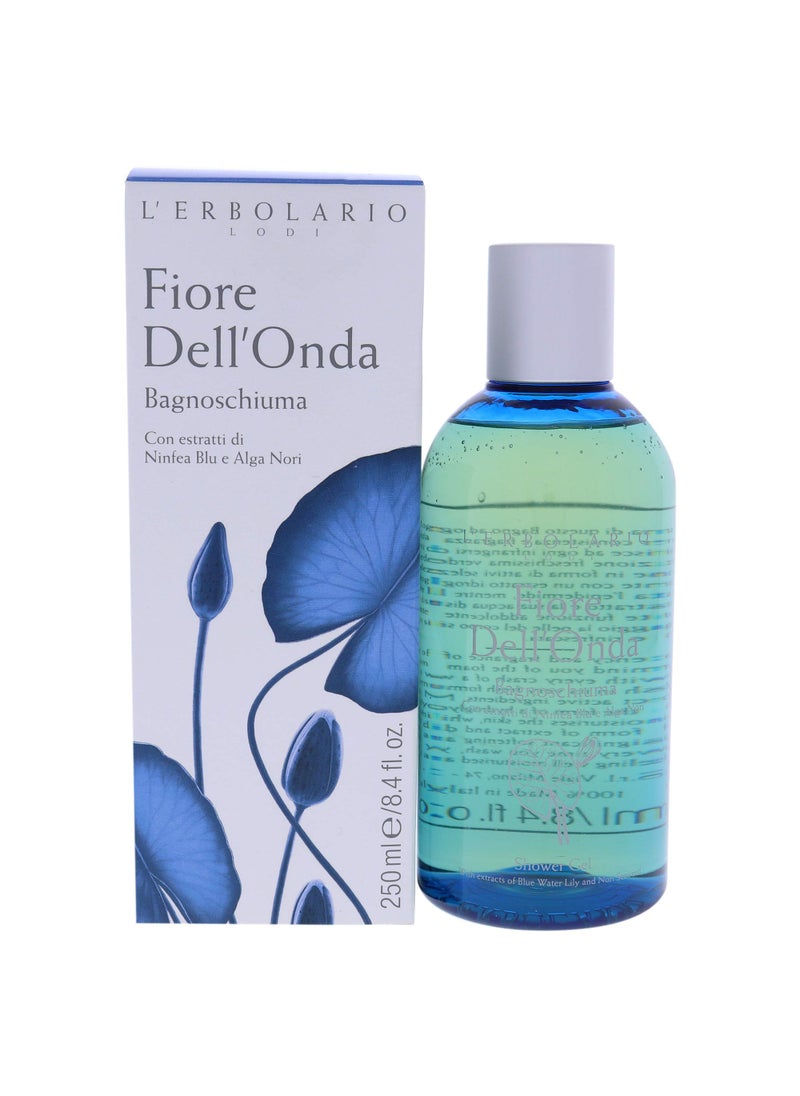L'Erbolario - L'Erbolario Fiore Dell'Onda Shower Gel - Marine Fragrance - Lively Body Cleanser - Enriched With Minerals, Proteins And Vitamins - Leaves Skin Feeling Fresh And Velvety - Long Lasting Scent - 8.4 Oz - Image 1