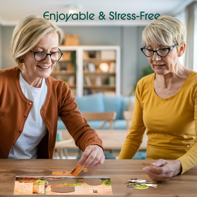 Keeping Busy Object Large Piece Puzzles For Seniors | 3 Pack | Dementia Activities For Seniors Game Solve In 3 Steps Dementia Products For Elderly Alzheimers Products For Elderly Alzheimers Activities - Image 5
