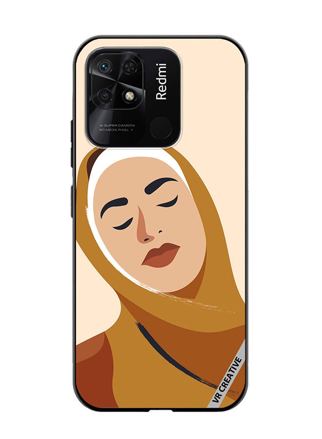 VR CREATIVE Protective Case Cover For Xiaomi Redmi 10C Cartoon Woman Shape Design Multicolour - Image 1