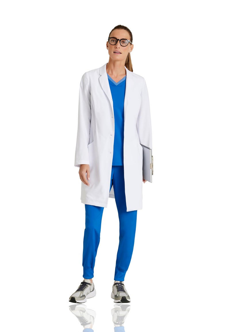Barco Grey's Anatomy Signature Women's 5 Pocket 35" 4 Button Penelope Lab Coat Medium - Image 4