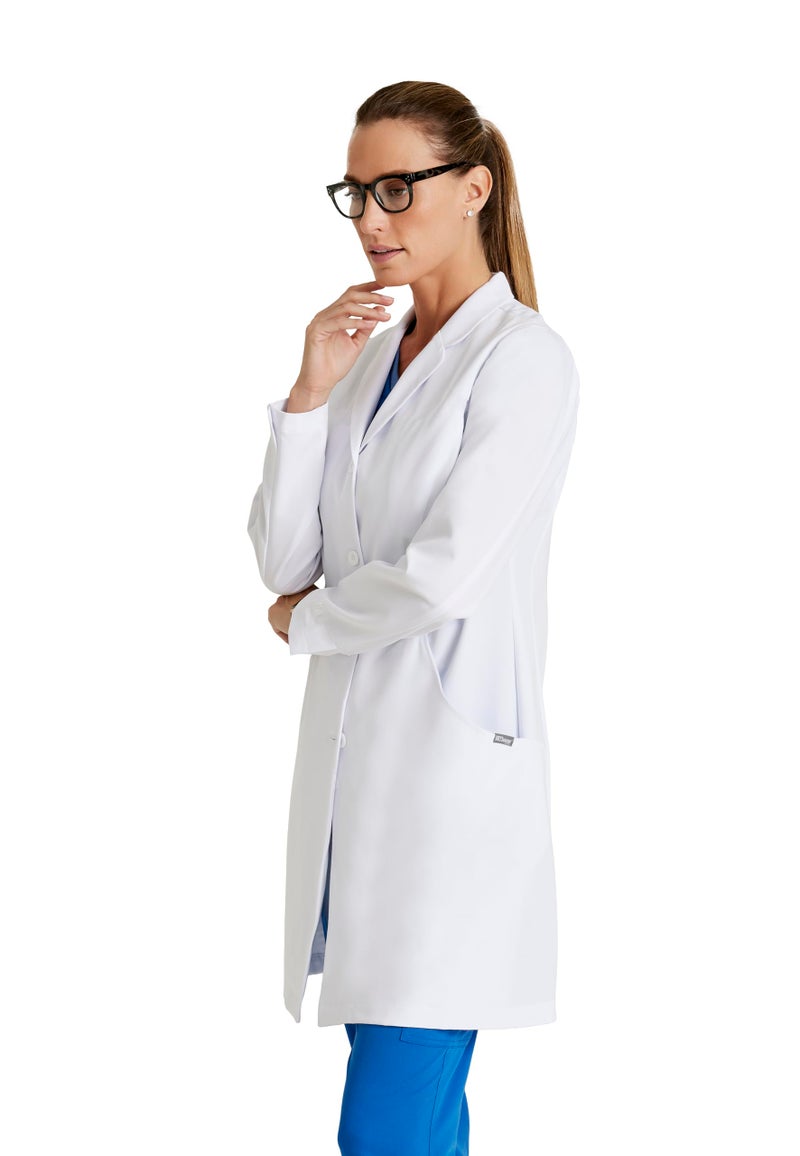 Barco Grey's Anatomy Signature Women's 5 Pocket 35" 4 Button Penelope Lab Coat Medium - Image 3