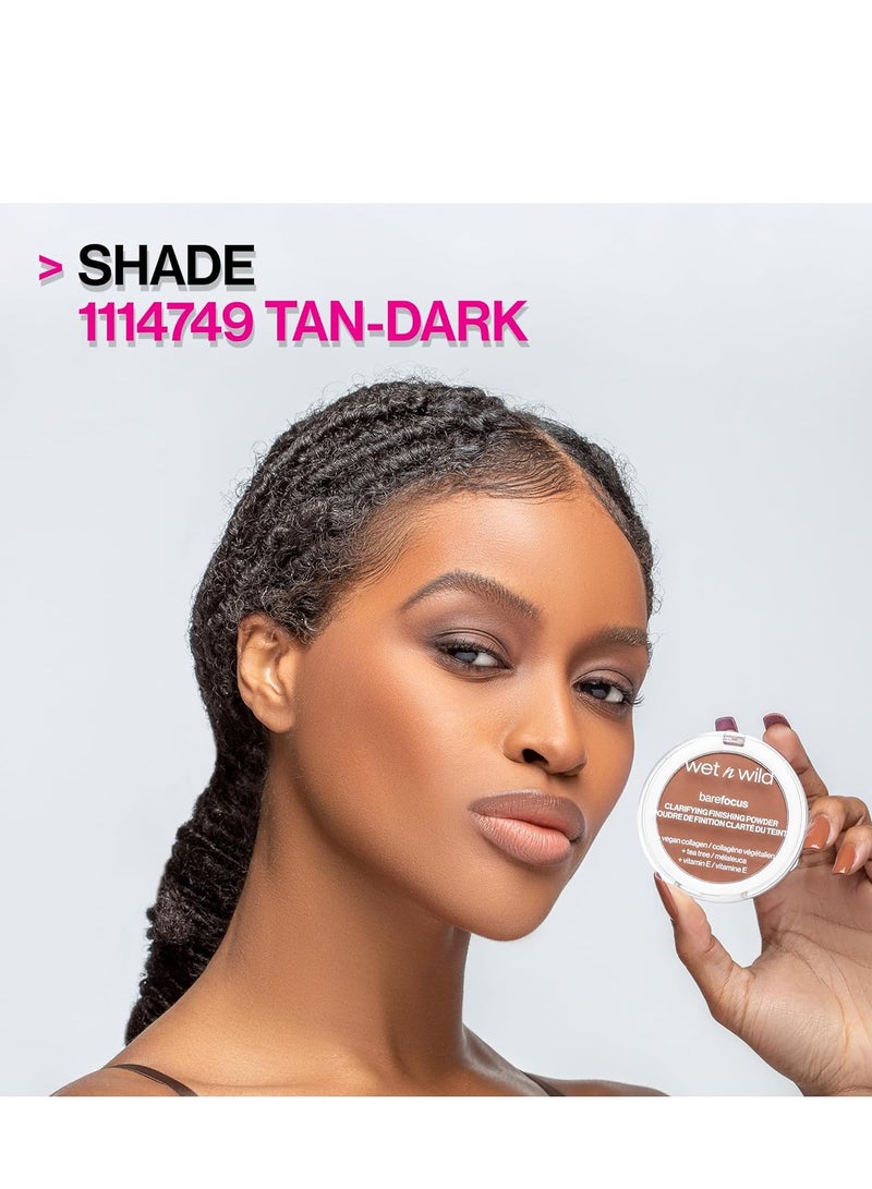 Wet N Wild Bare Focus Clarifying Finishing Powder | Matte | Pressed Setting Powder Light/Medium - Image 4