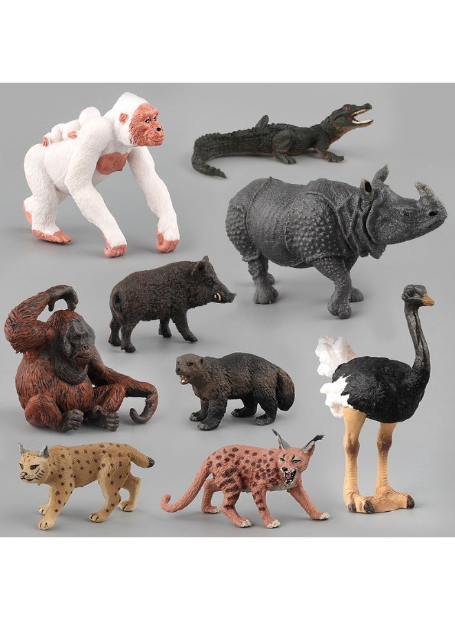 نيبمينينت نموذج حيوانات البرية على شكل سمكة صدفة - لعبة محاكاة حيوانات