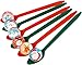 luck sea Christmas Game Bouncy Ball Spoon Relay Race Toy for Adults Indoor Outdoor Decorations XmasHolidayWinter Party Supplies Favors - Image 3