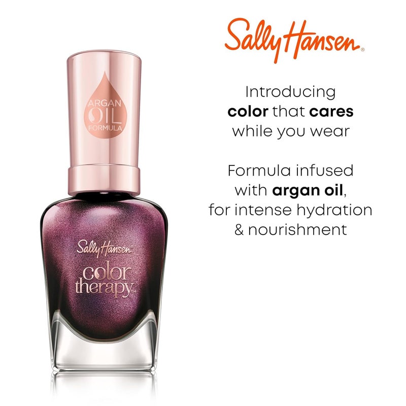 Sally Hansen سالي هانسن كولور ثيرابي® - طلاء أظافر - مجموعة بليس، تأمل الصباح - 0.5 أونصة سائلة - Image 2