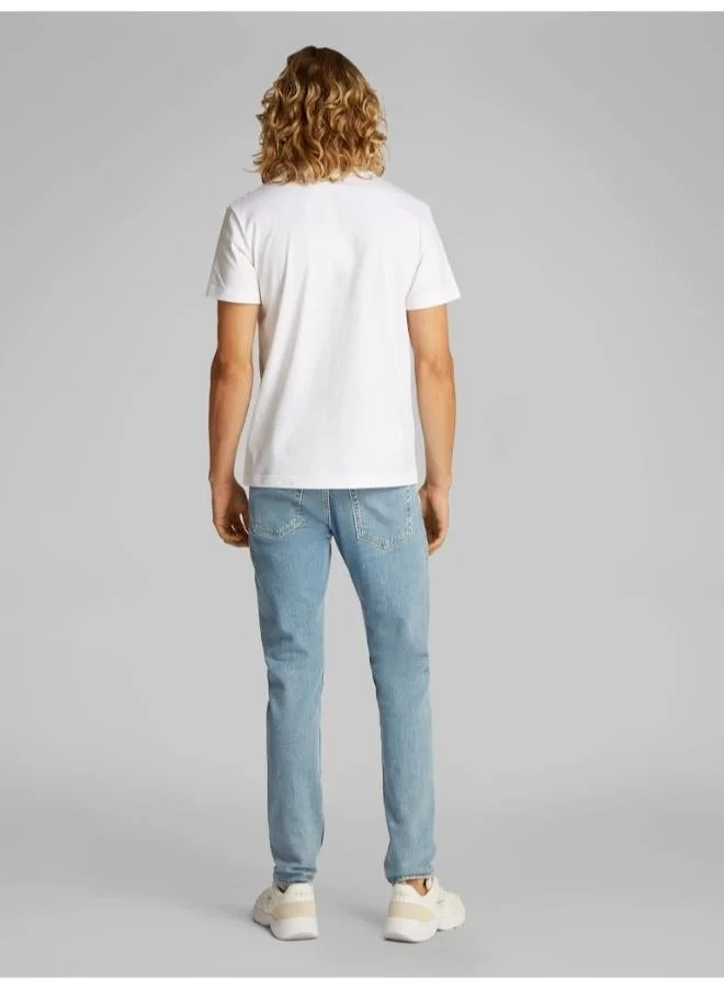 Calvin Klein Jeans  2 Pack Of Logo Crew Neck T-Shirt for Men | Best Price UAE