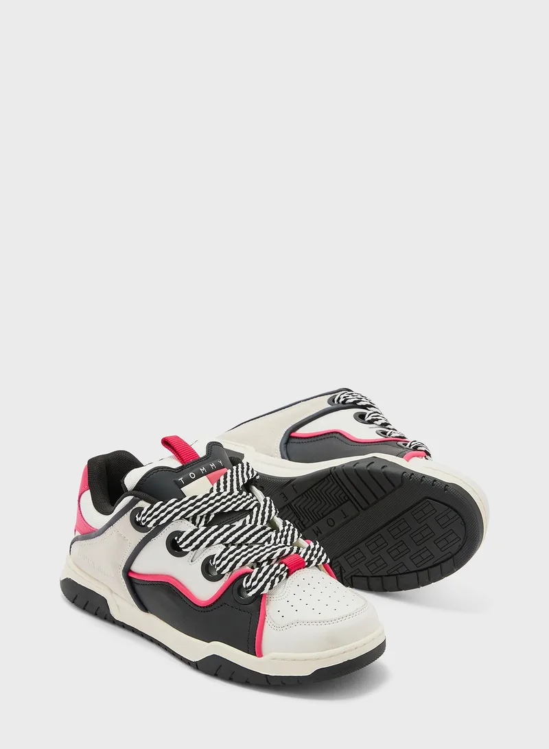 TOMMY JEANS Oversized Lace Up Sneakers