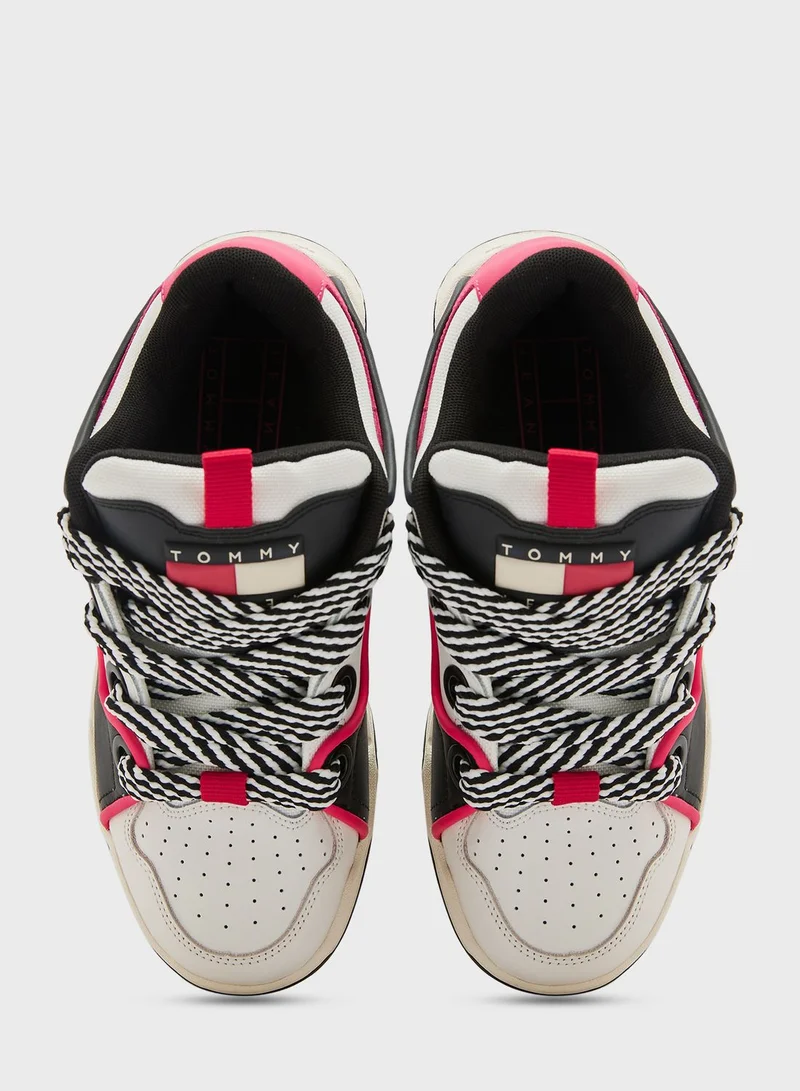 TOMMY JEANS Oversized Lace Up Sneakers