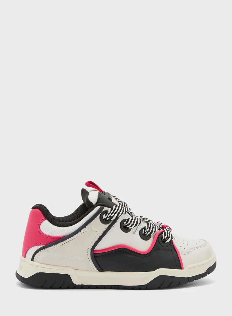 TOMMY JEANS Oversized Lace Up Sneakers