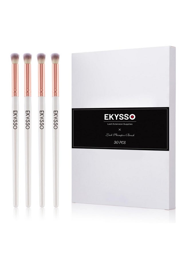 ekysso - 30 Pieces Lash Brushes For Cleansing, Lash Shampoo Brush, Eyelash Cleansing Brush For Lash Extensions, Lashes Supplies, Eyelash Extension Cleaning Brushes, Lash Wash Cleaner Brush Kit - Image 1