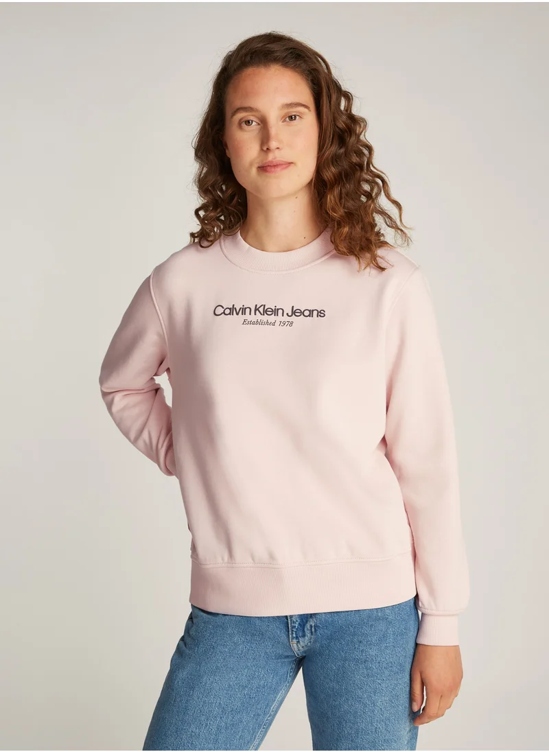 كالفن كلاين جينز Logo Graphic Sweatshirt