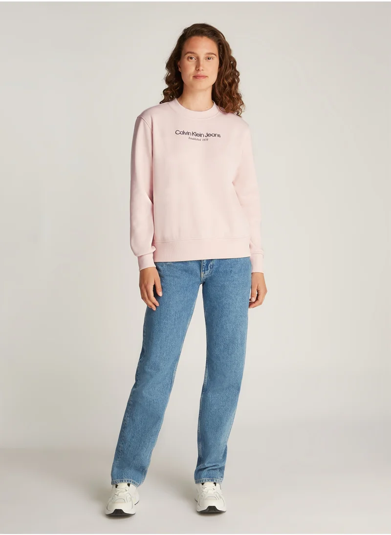 كالفن كلاين جينز Logo Graphic Sweatshirt