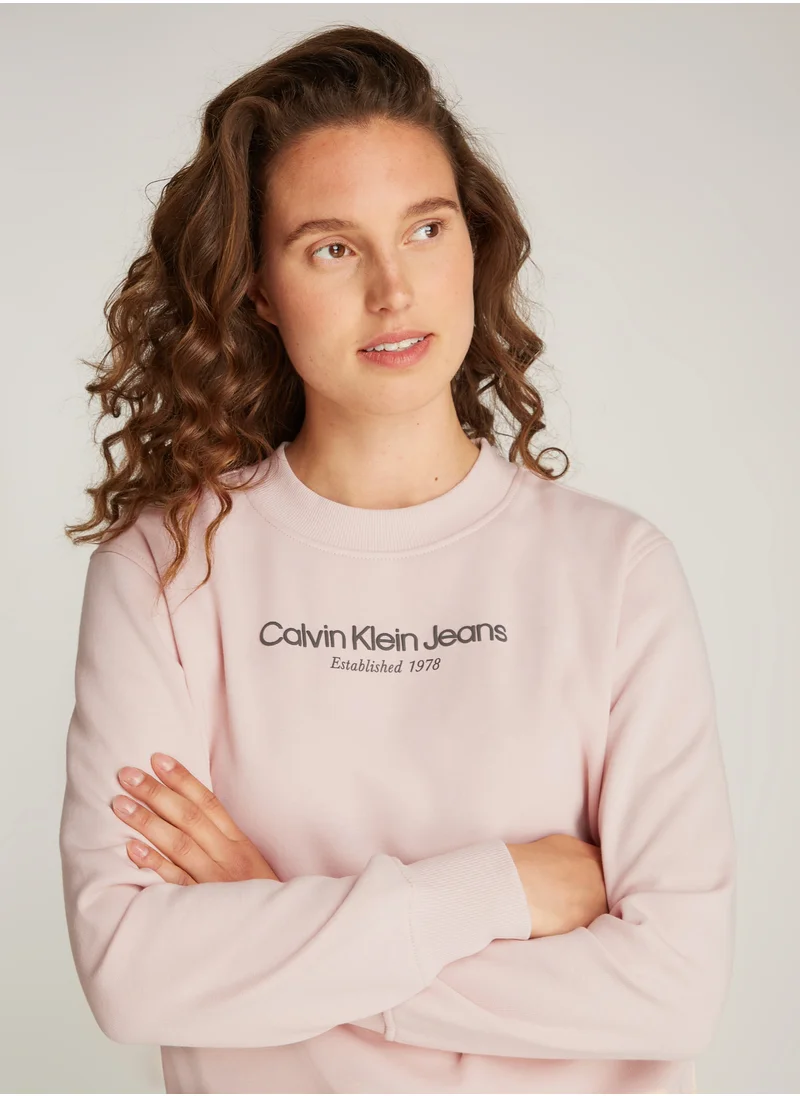 كالفن كلاين جينز Logo Graphic Sweatshirt