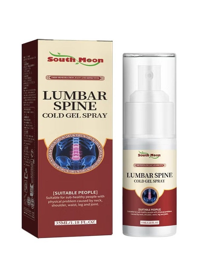 ساوث مون بارد رذاذ هلام قطني لتخفيف آلام التعب من القرص الفقرية القطنية والركبة كعب - Image 1