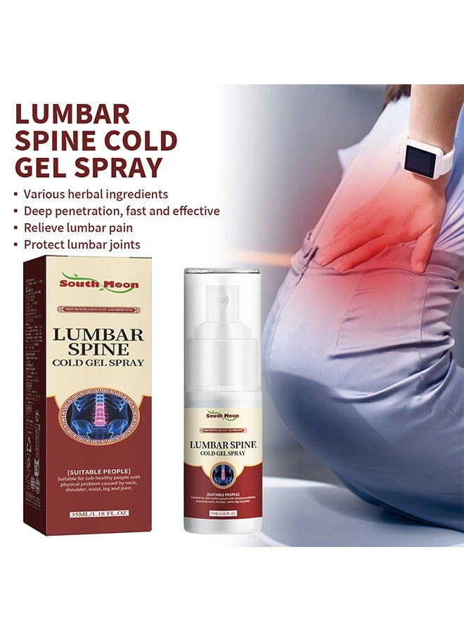 ساوث مون بارد رذاذ هلام قطني لتخفيف آلام التعب من القرص الفقرية القطنية والركبة كعب - Image 2