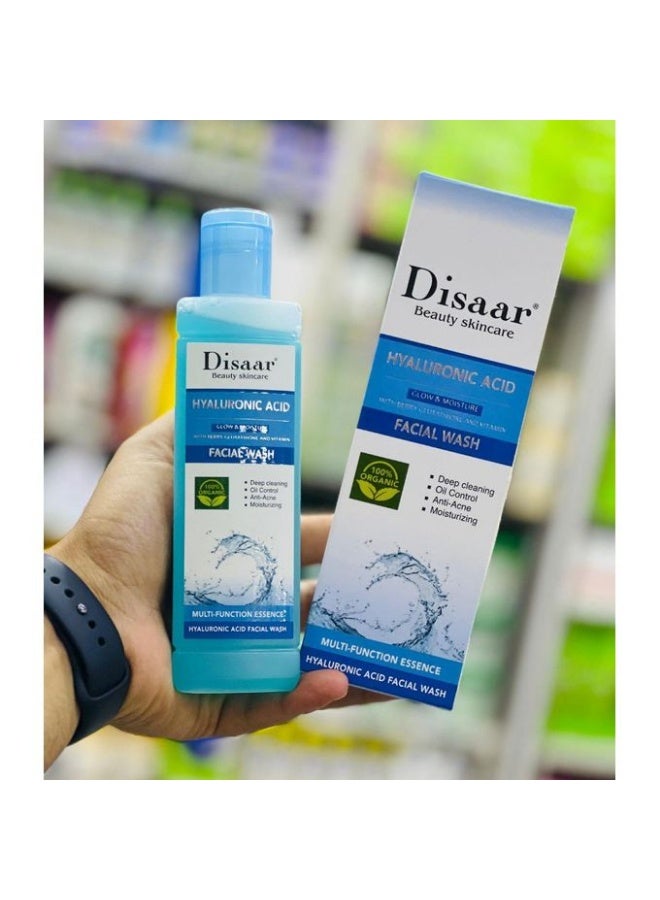 ديسار Disaar جل منظف بحمض الهيالورونيك: ترطيب عميق وتنظيف لجميع أنواع البشرة - Image 2