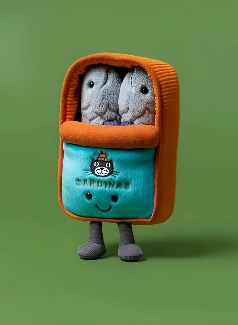 جيليكات سردين ممتع يمكن هدية دمية بلش - Image 1