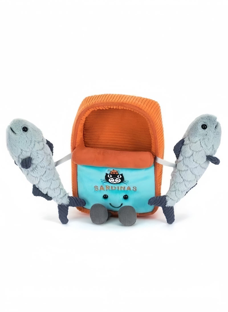 جيليكات سردين ممتع يمكن هدية دمية بلش - Image 4