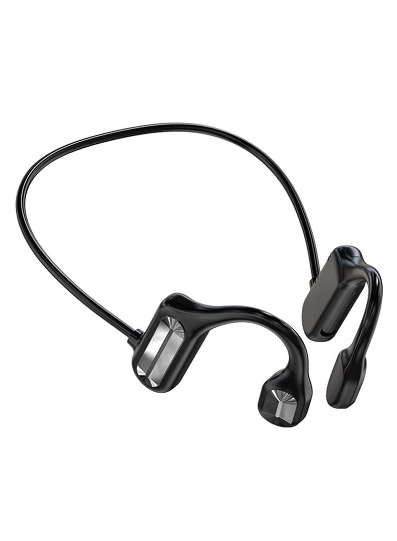 KASTWAVE Bone Conduction Bluetooth Headset, Wireless Non-Ear Bone Sensor Earphones, for Sports Running, Lightweight & Long Battery Life - Image 1