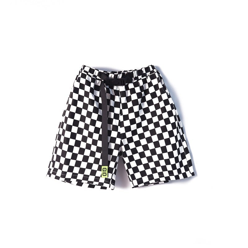 Childrens dance performance clothes for children on June 1 girls street dance suit Childrens National fashion primary school students sports meeting cheerleading clothes Plaid shorts