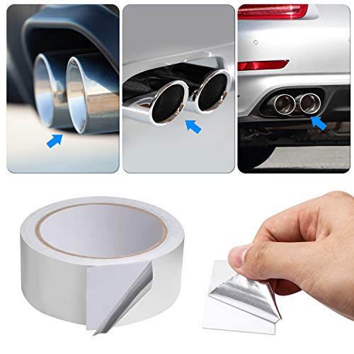FCHO Car Sound Deadening Roller Metal Installation Tool 3 Pcs Seam Roller with 66 Feet Aluminum Foil Tape Finishing Sealing Tape, for Car Sound Deadening Installation - Image 5