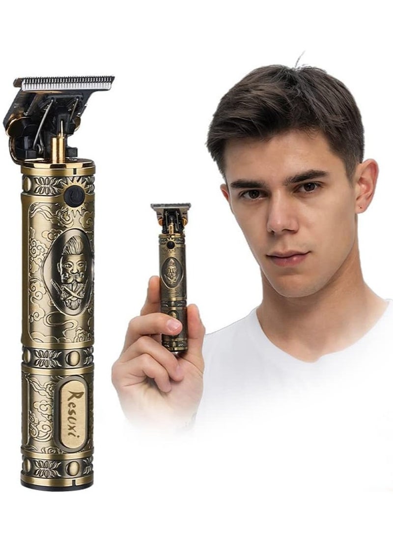 مقصات شعر احترافية للرجال لتحديد اللحية، ماكينة حلاقة قريبة، صالون لاسلكية قابلة للشحن، هادئة مع مقص سريع، ماكينة حلاقة سلكية ولاسلكية - Image 2