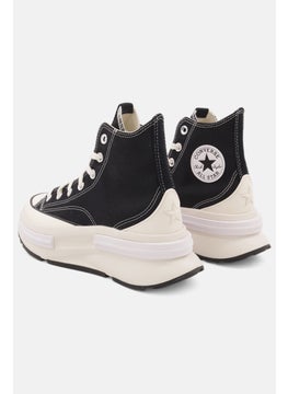 CONVERSE Men Lace Up High Cuff Shoes, Black/OffWhite  - Image 2