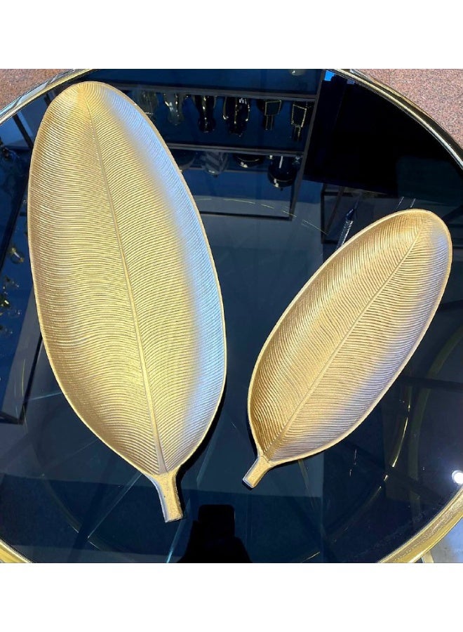 Multipurpose Golden  Plates - 2pcs - Image 4
