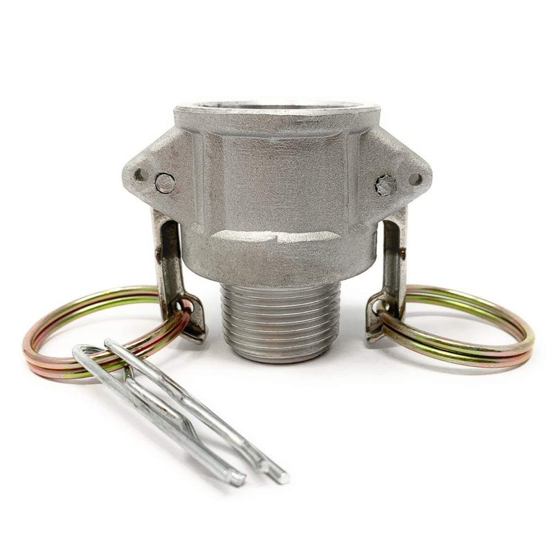 Gloxco Aluminum Type B Cam and Groove Fitting, 3/4" Female Camlock x 3/4" Male NPT (CAM-07-B-AL) - Image 4
