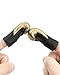 AQKILO Boxing Gloves Mini Finger Puppets Knock Out Your Stress Weird Stuff Random White Elephant Gifts Gold 2Pcs - Image 2