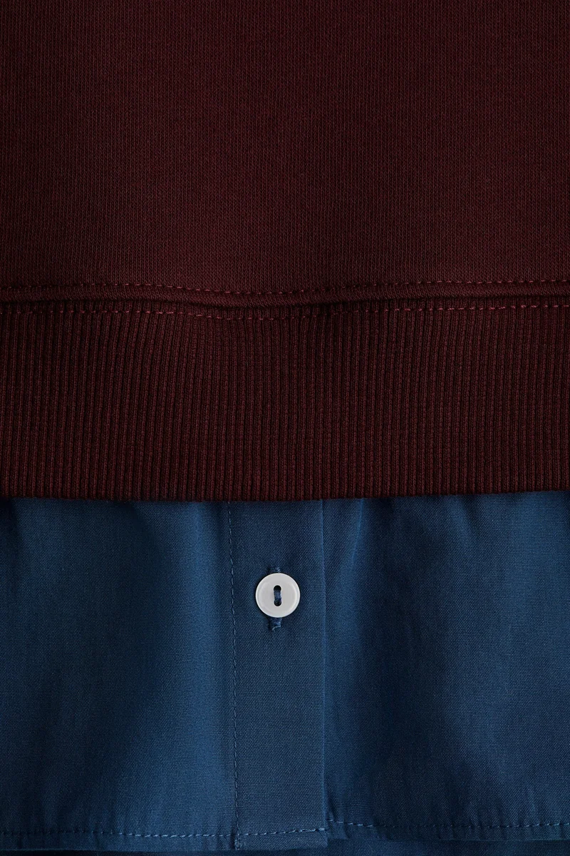 اتش اند ام Double-Layered Sweatshirt