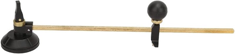 أداة قطع الزجاج القابلة للتعديل مع عجلة رسم الدوائر مقاس 23.6 بوصة - Image 1